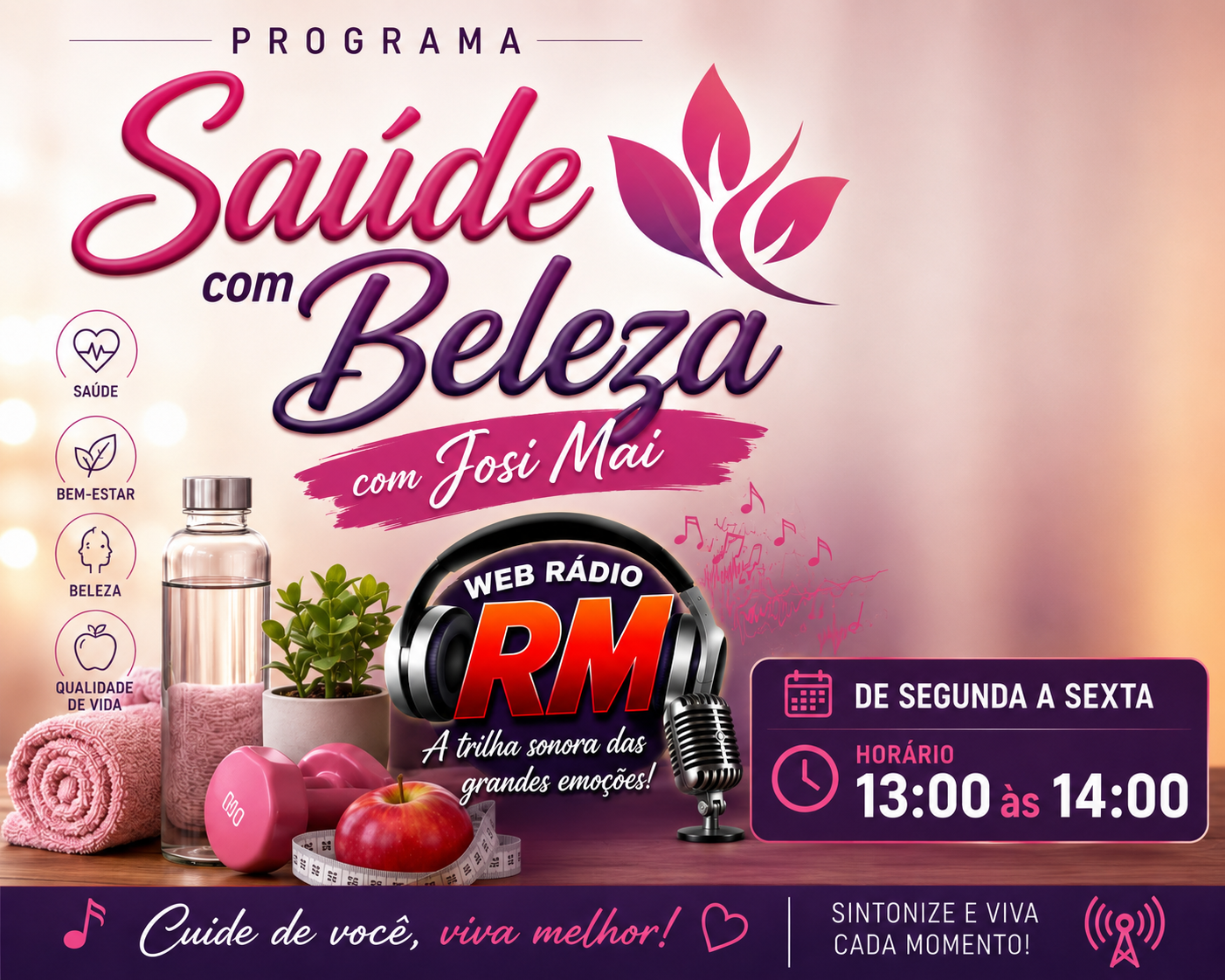 Programa Saúde Com Beleza com josi mai
